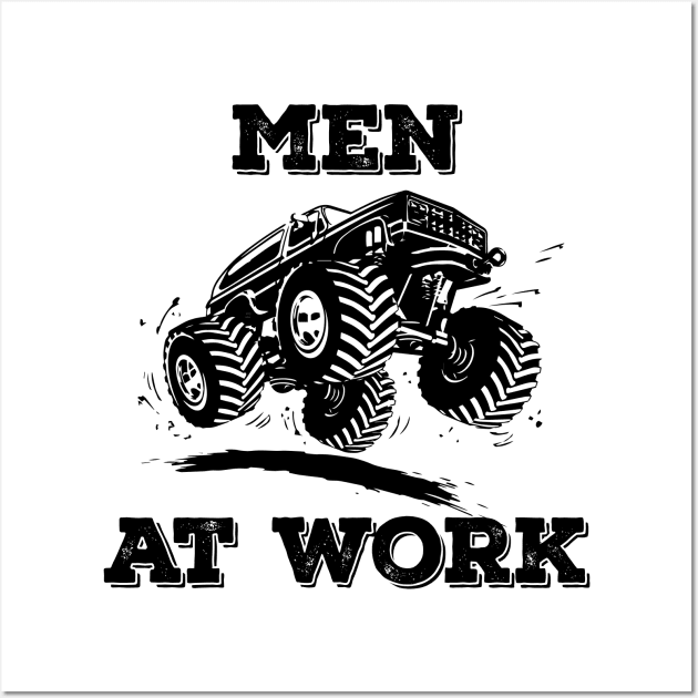 men at work Wall Art by beaching